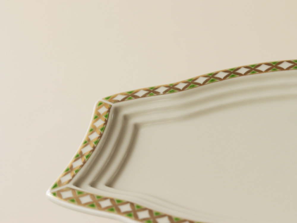 デッドストック フチ金彩 木甲 有田焼