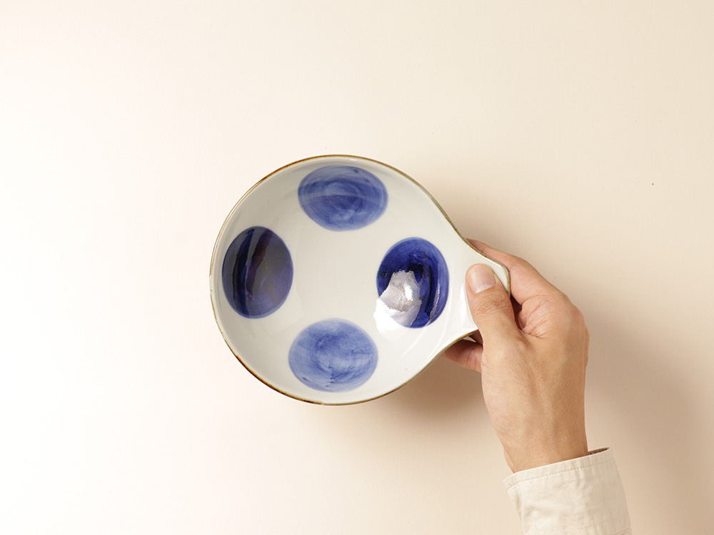 染付 丸紋 とんすい 波佐見焼