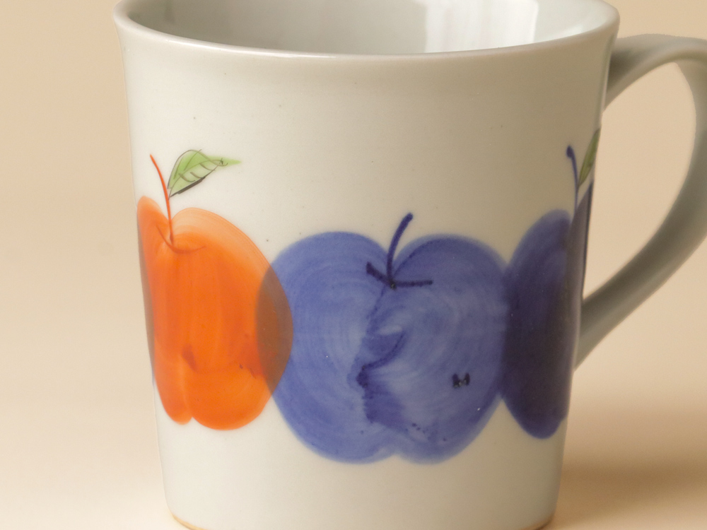 りんご園 マグカップ 波佐見焼