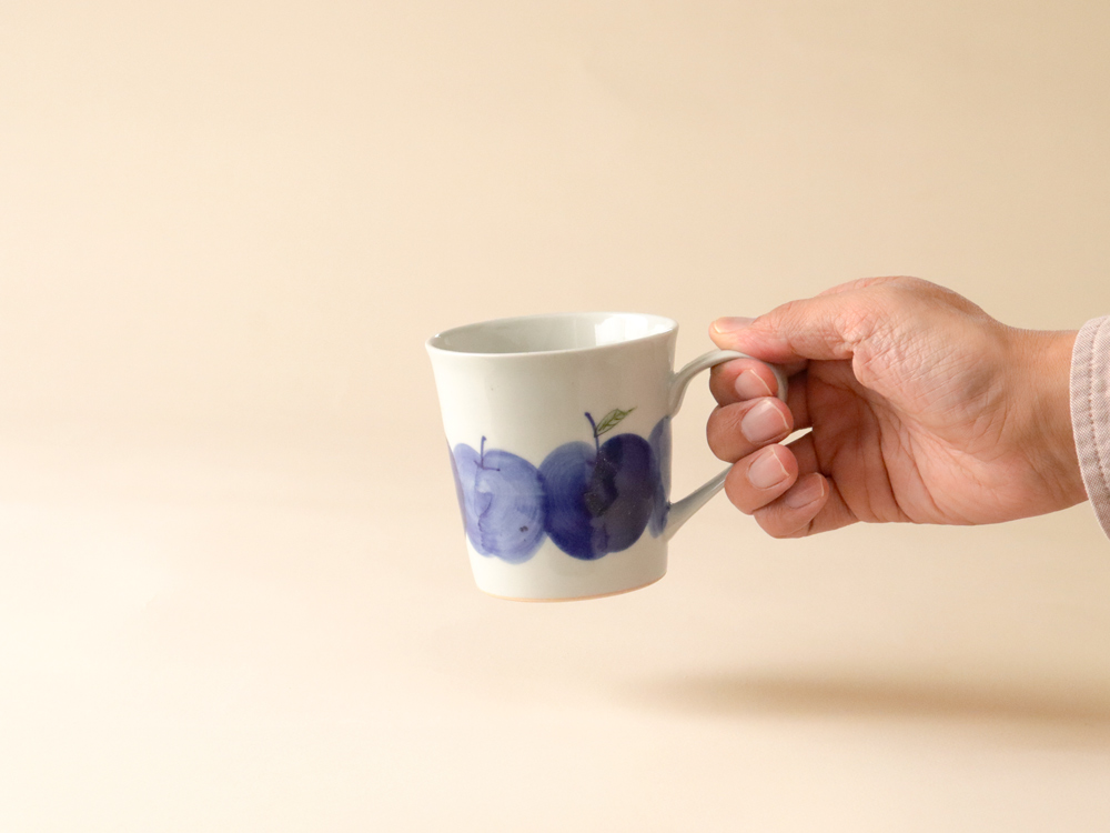 りんご園 マグカップ 波佐見焼