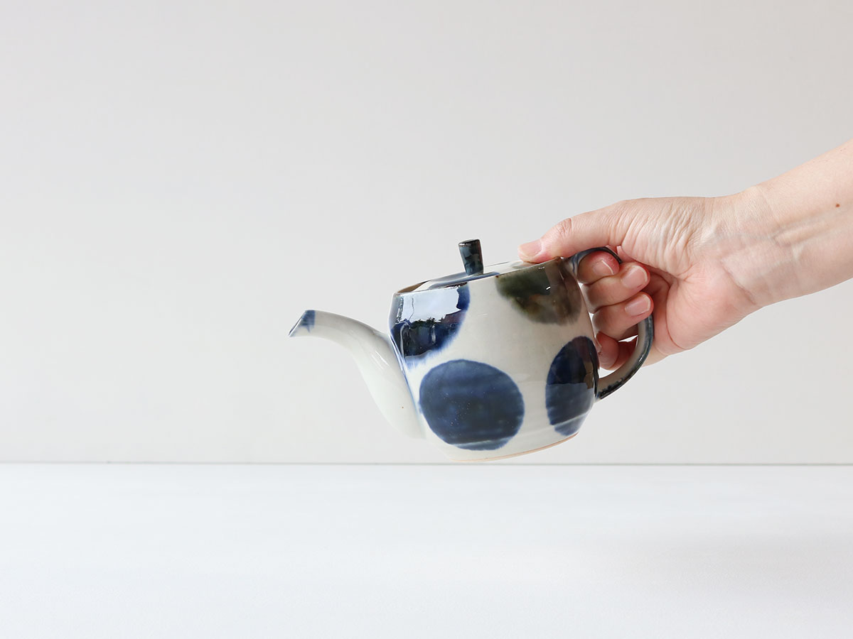 丸流し ポット 波佐見焼