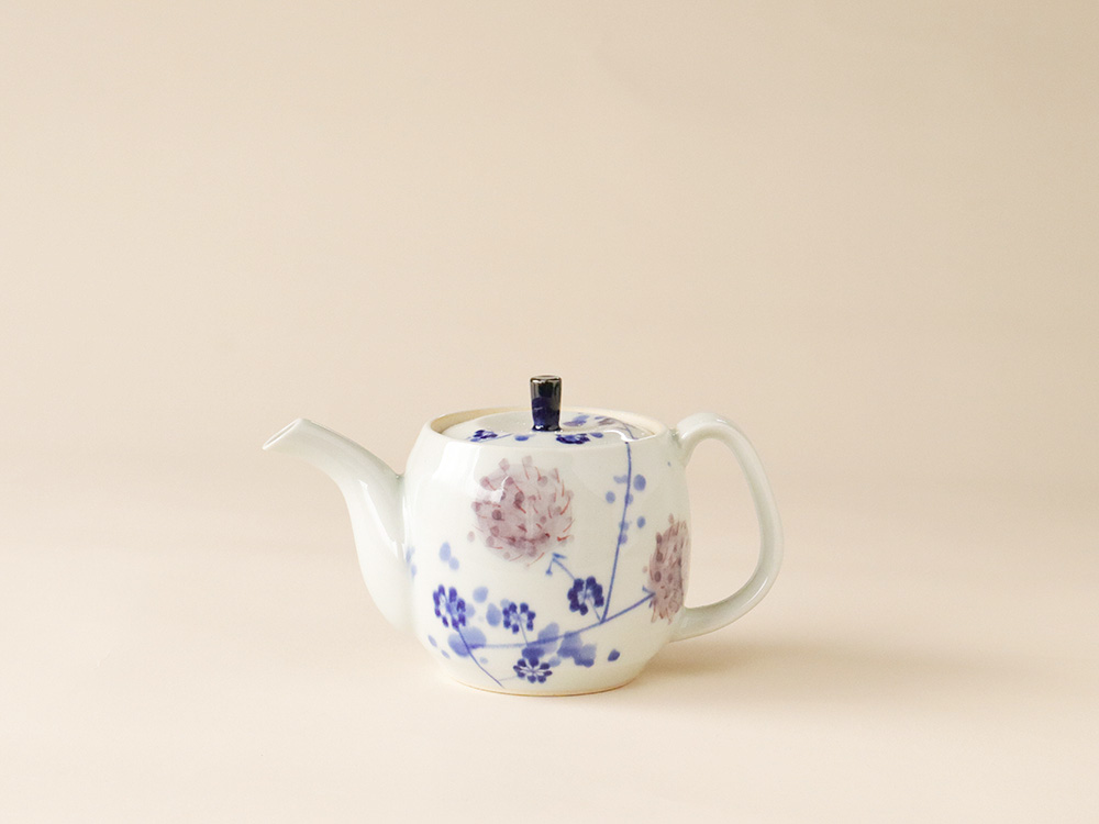 花ぼうず ポット 波佐見焼