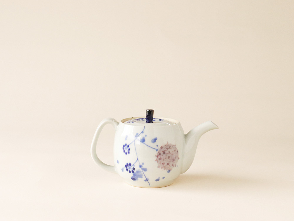 花ぼうず ポット 波佐見焼