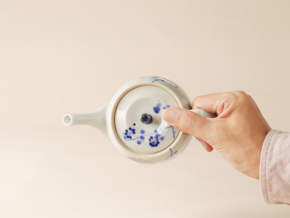 花ぼうず ポット 波佐見焼