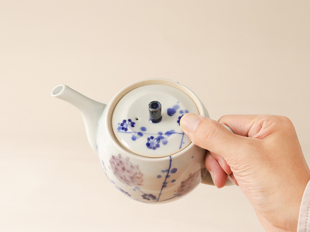 花ぼうず ポット 波佐見焼