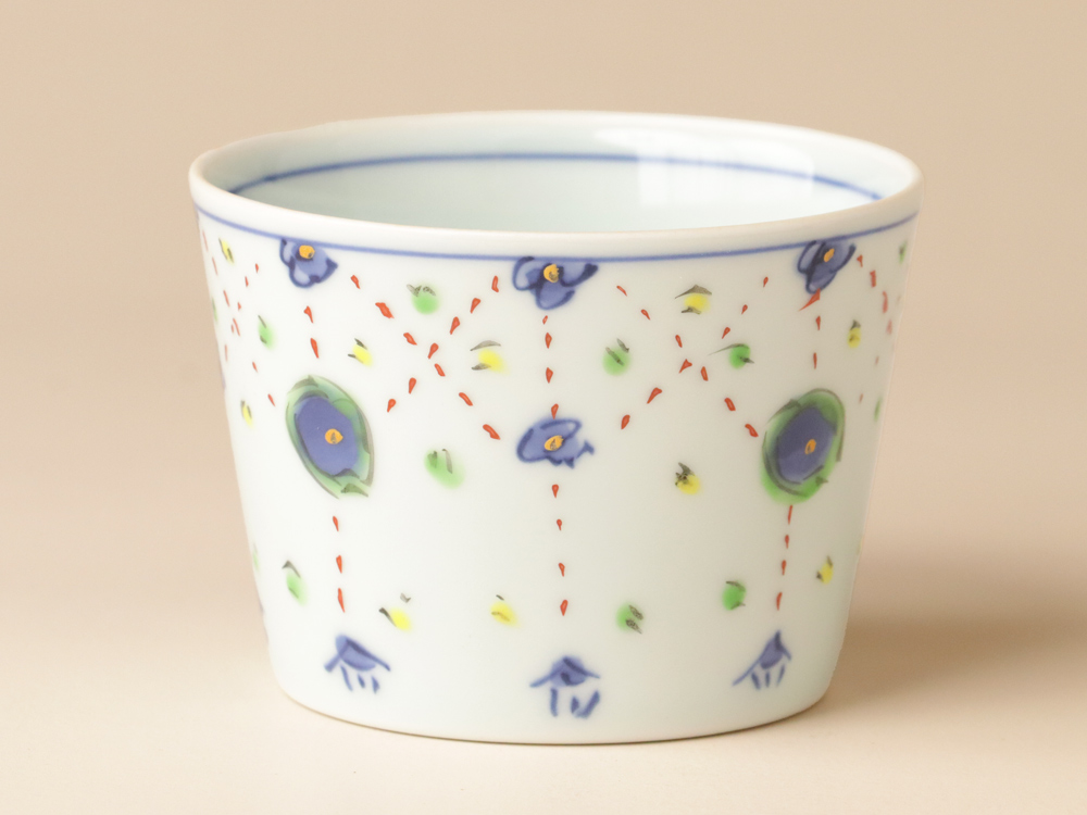 錦 瓔珞紋 フリーカップ 波佐見焼