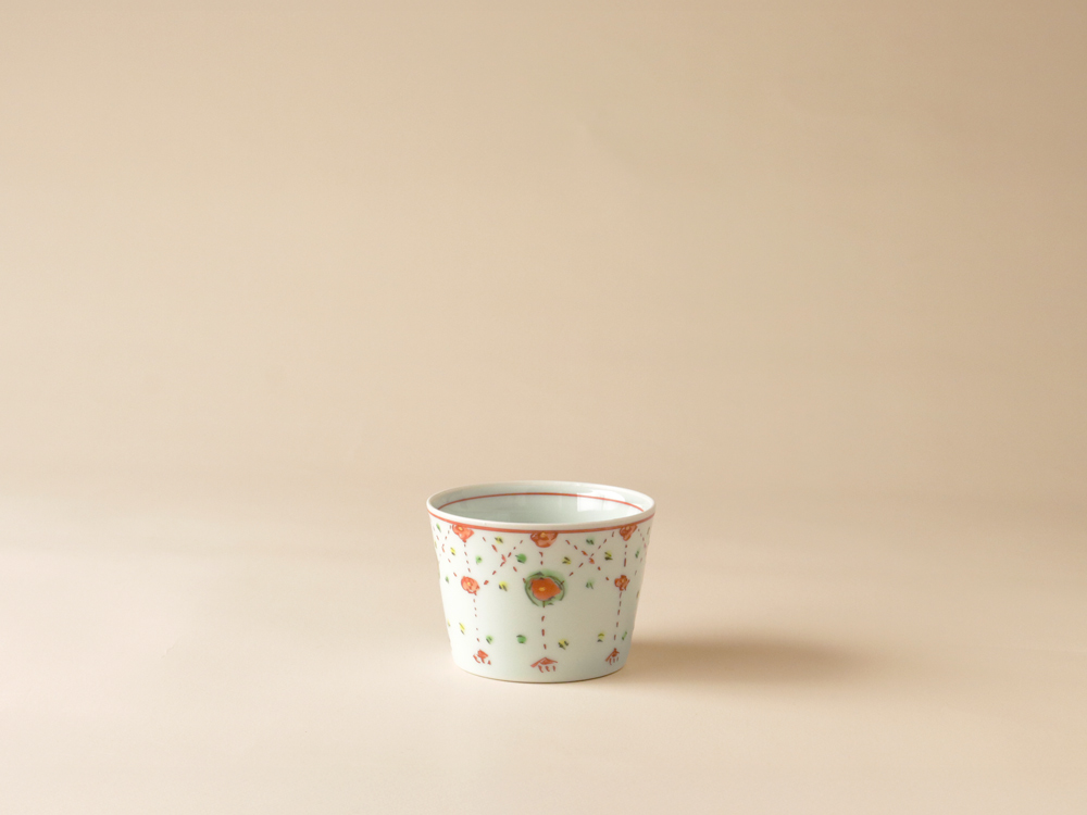 錦 瓔珞紋 フリーカップ 波佐見焼