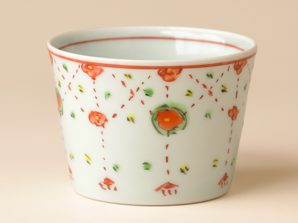 錦 瓔珞紋 フリーカップ 波佐見焼