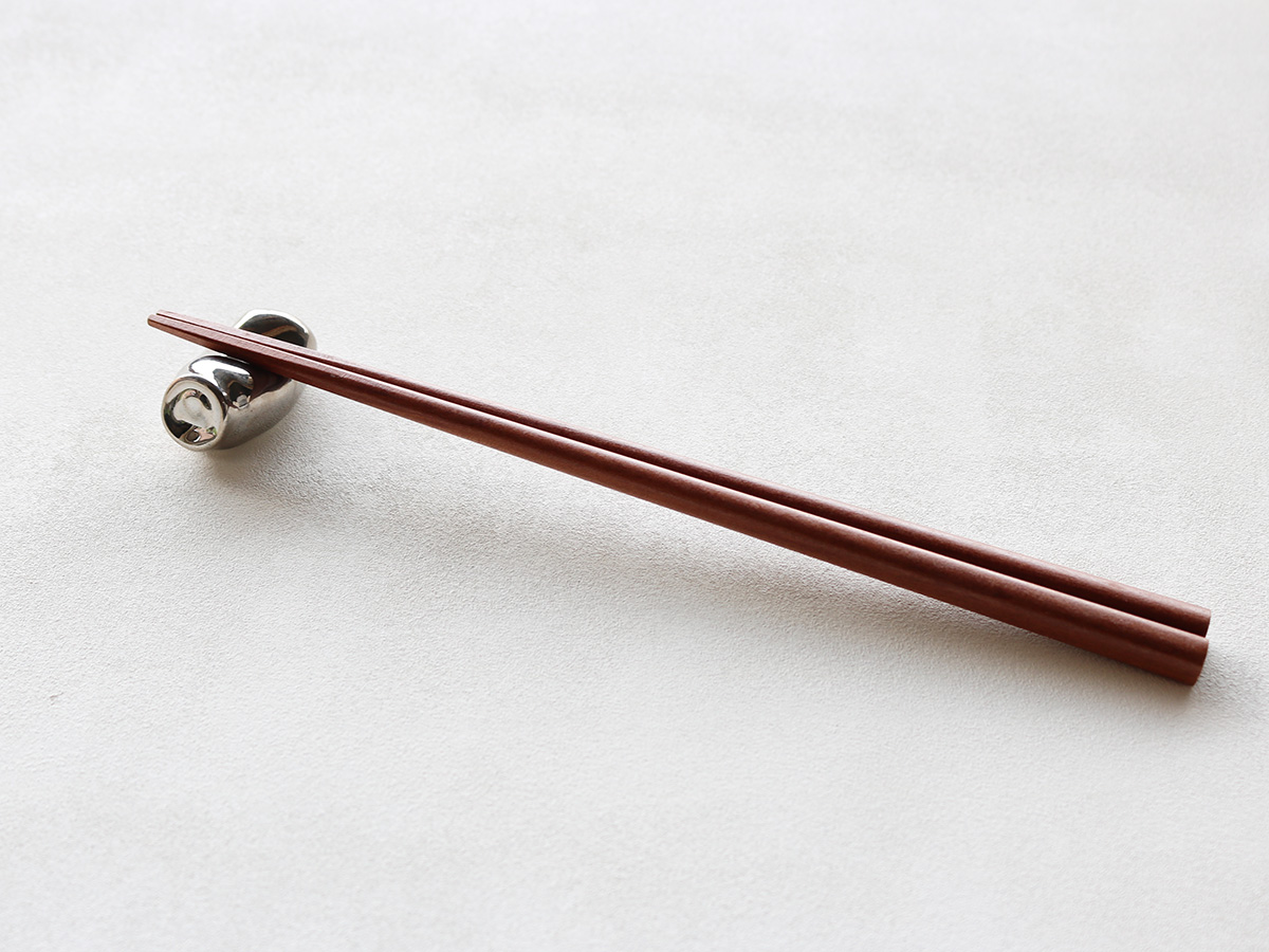 金 / 銀 空き缶 箸置き 有田焼