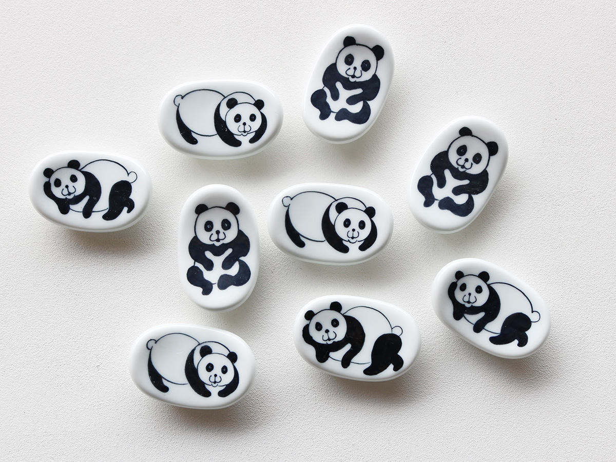 パンダ 箸置き 有田焼