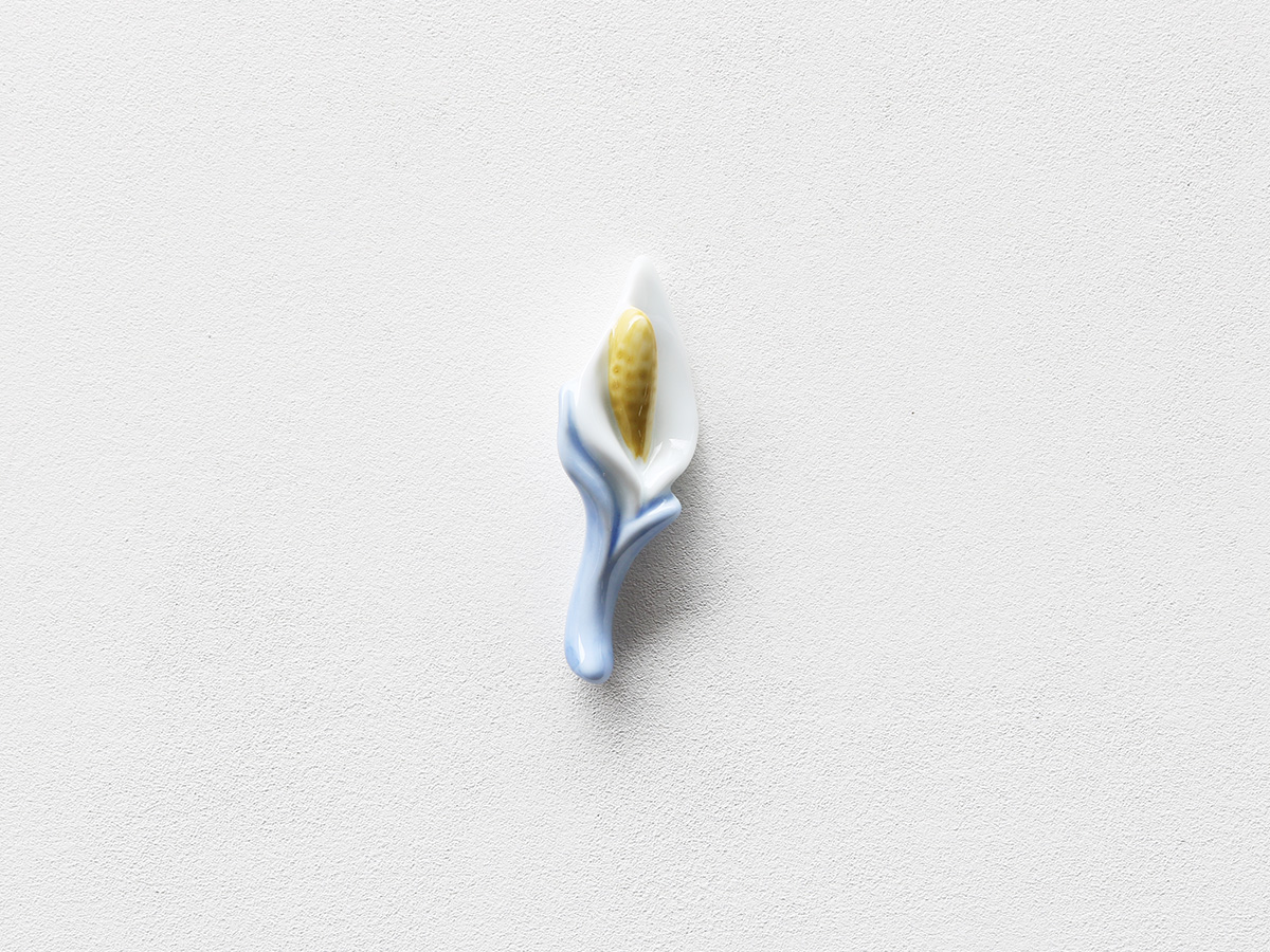 水ばしょう 箸置き 有田焼