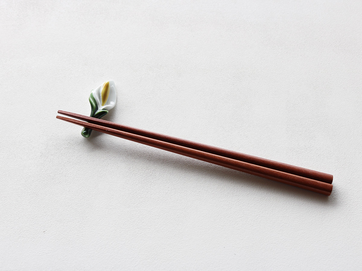 水ばしょう 箸置き 有田焼