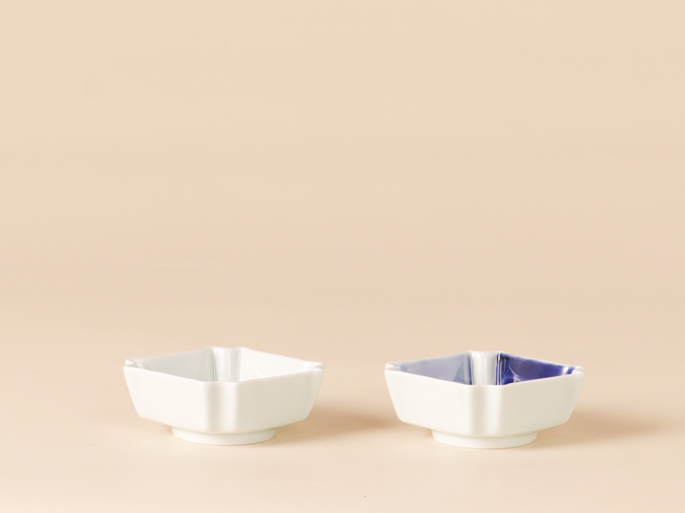 染付 菱形小付 有田焼