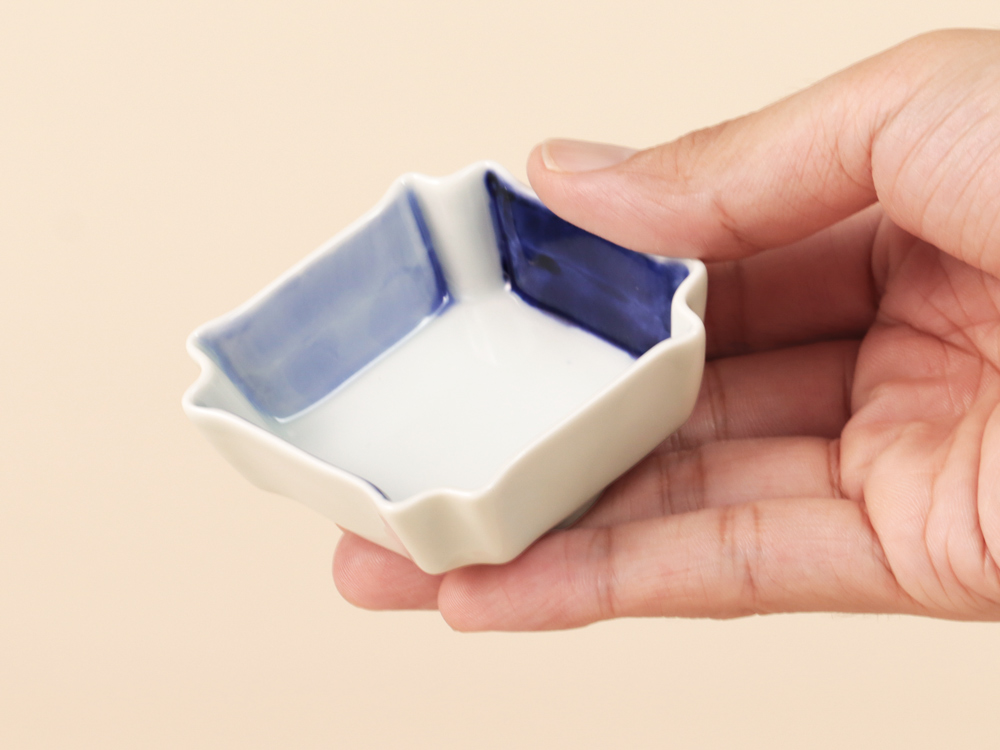 染付 菱形小付 有田焼