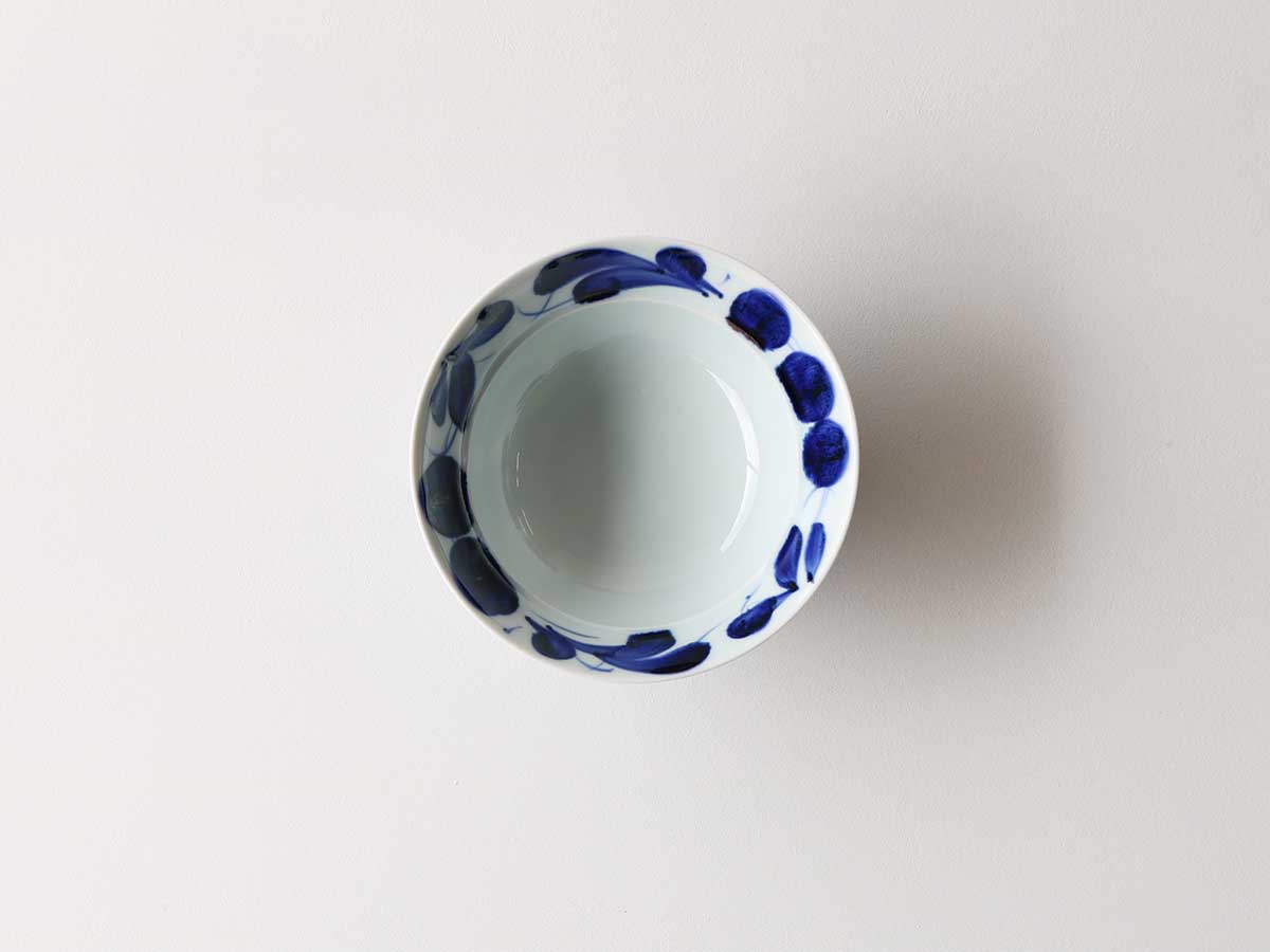 古染草花 平碗 波佐見焼