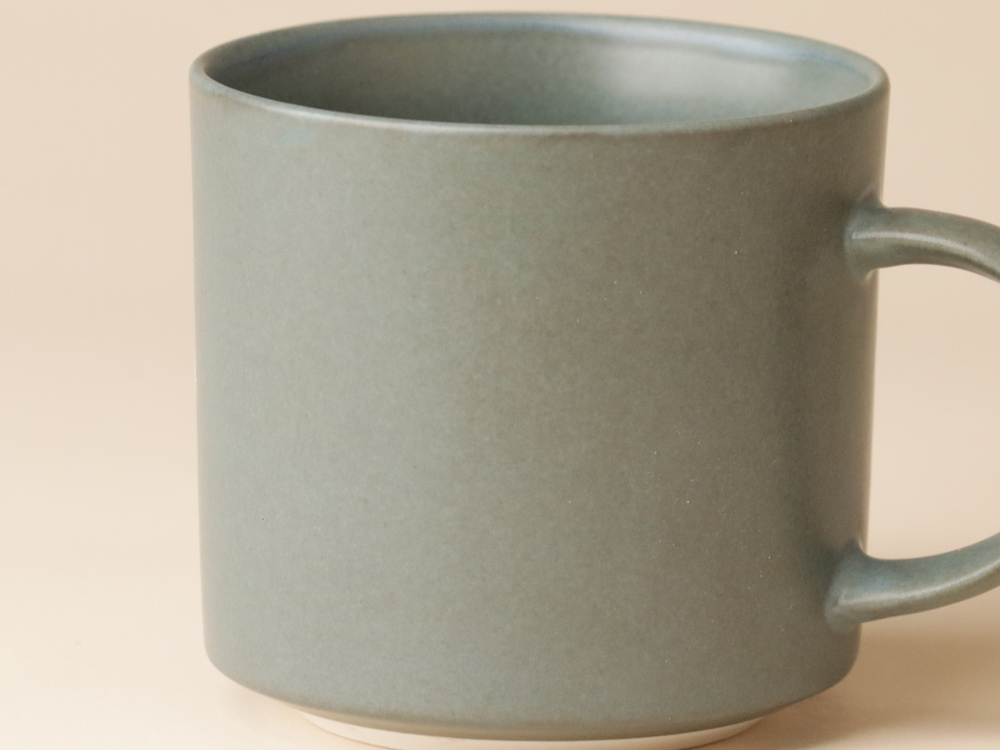マットグレー マグカップ 大 波佐見焼
