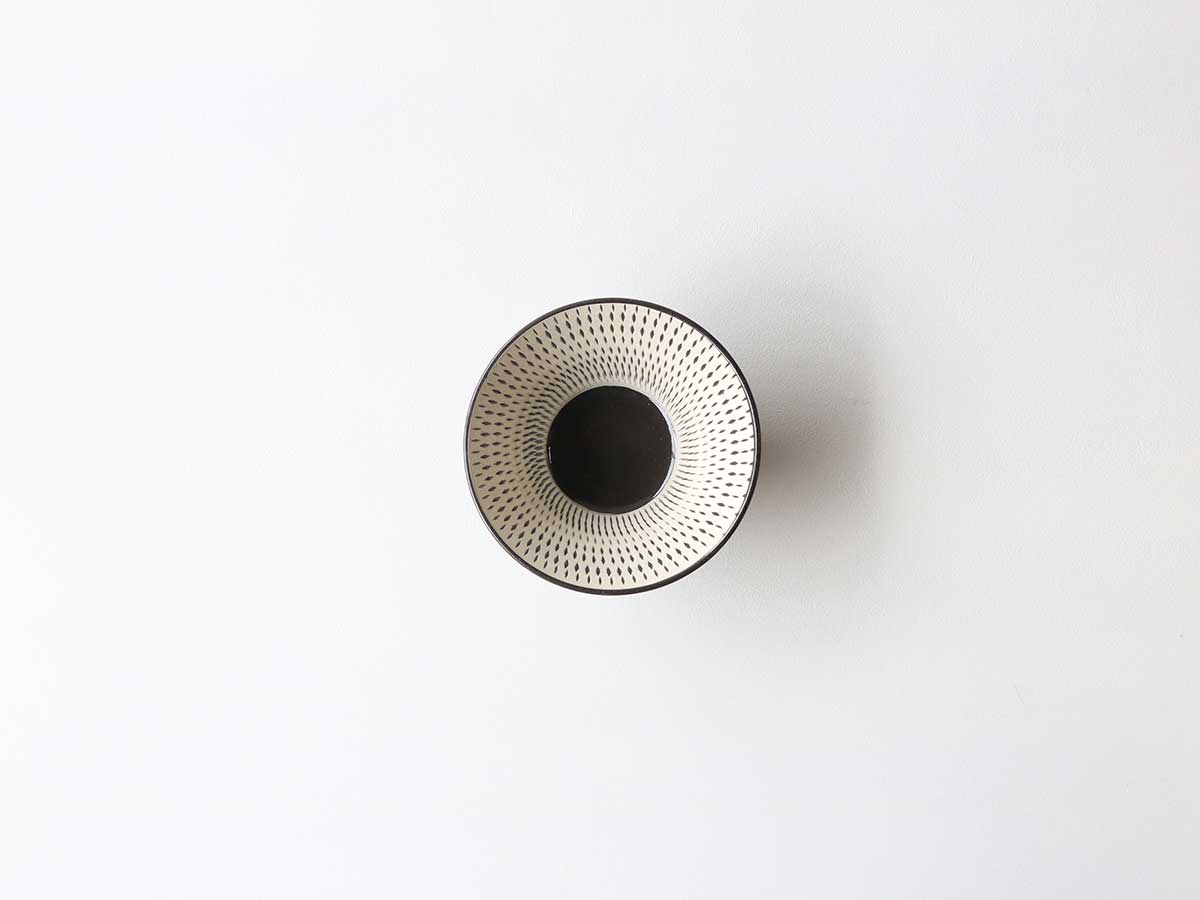 黒陶 飛びかんな 反り鉢 小 波佐見焼