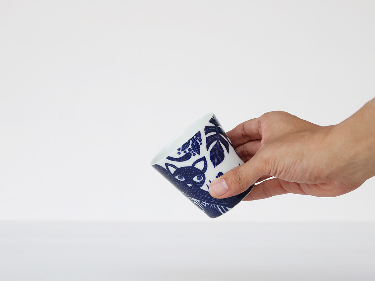 大人猫 カップ 波佐見焼