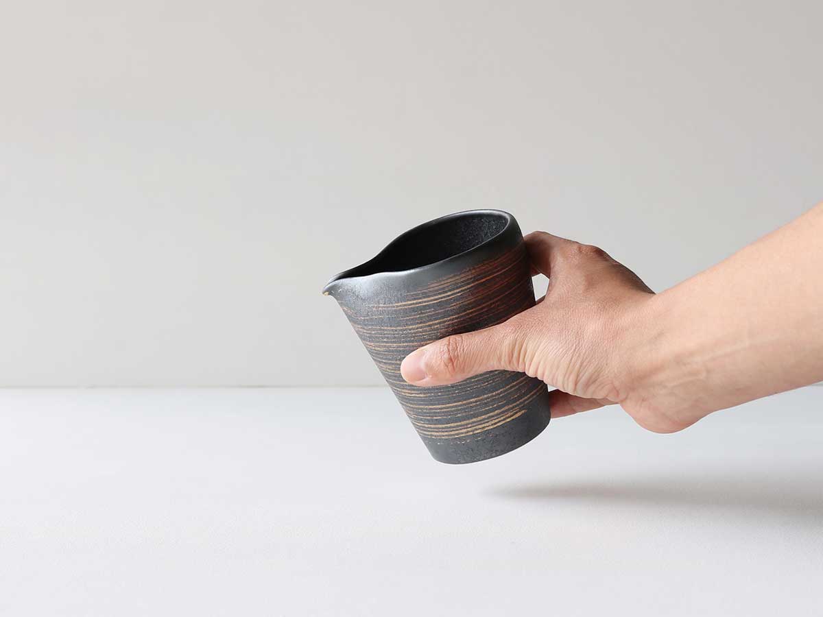 晶金・晶銀かすり 片口注器 有田焼