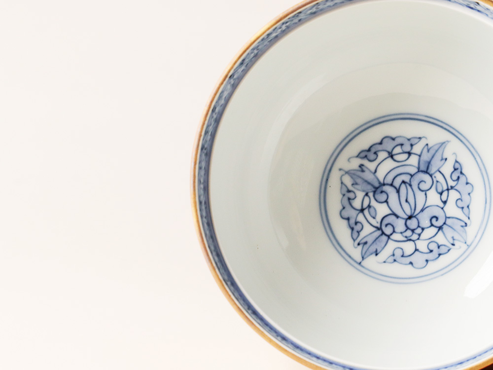 デッドストック 金彩錦碗鉢 有田焼