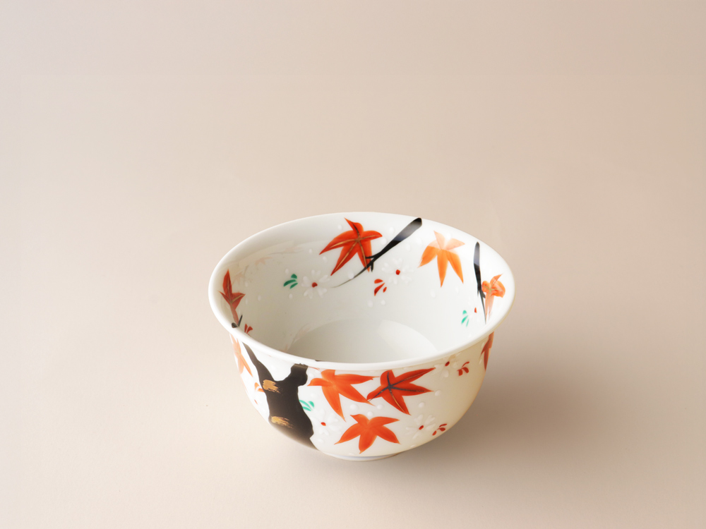 デッドストック 錦 竜田川 どんぶり 有田焼