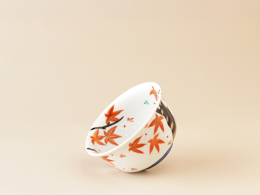 デッドストック 錦 竜田川 どんぶり 有田焼