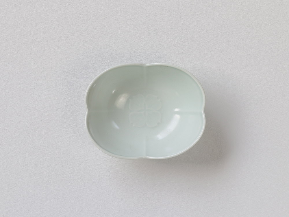 デッドストック 花型 青磁 ボウル 有田焼