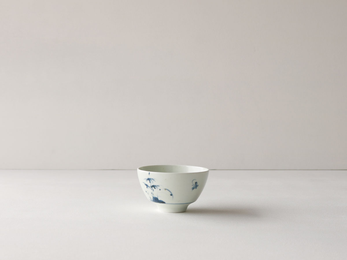 古染 草花 小煎茶 波佐見焼