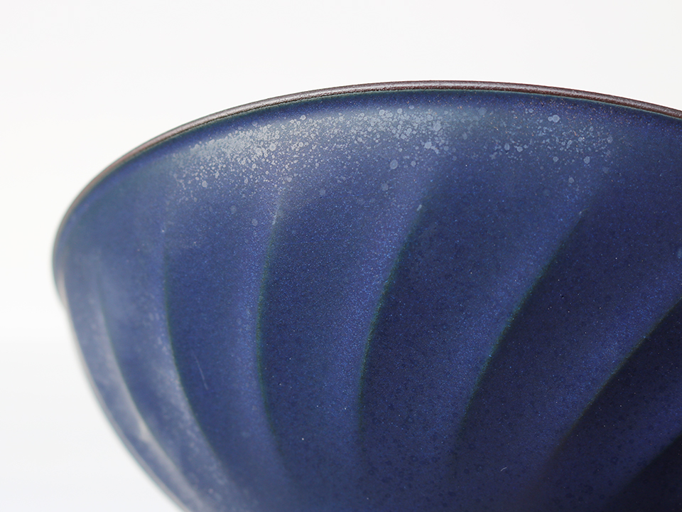  窯変 ねじり縞 大鉢 波佐見焼